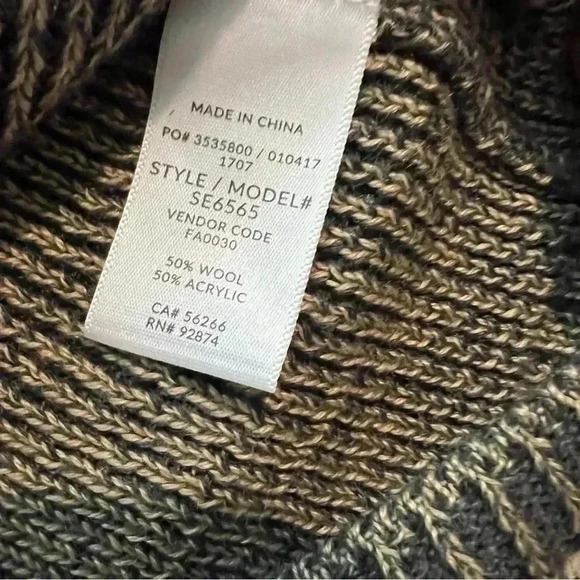Splendid Surrey Marl Cold Shoulder Pullover Sweater Women's Size S (Small) New - Picture 5 of 7